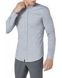 Topman Muscle Fit Oxford Shirt
