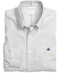Brooks Brothers Non Iron Slim Fit Solid Sport Shirt
