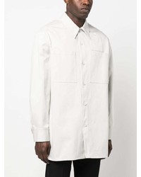 Jil Sander Patch Pockets Cotton Shirt