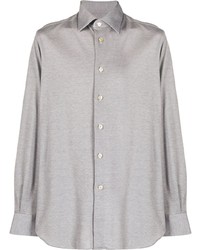 Kiton Plain Button Shirt