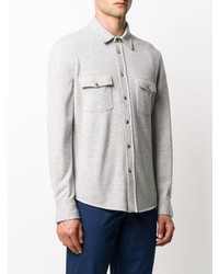 Brunello Cucinelli Pointed Toe Knitted Shirt