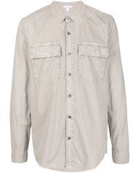 James Perse Ripstop Long Sleeve Shirt