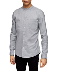 Topman Skinny Fit Button Up Oxford Shirt
