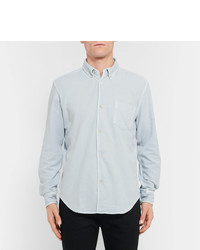 Our Legacy Slim Fit Button Down Collar Cotton Flannel Shirt