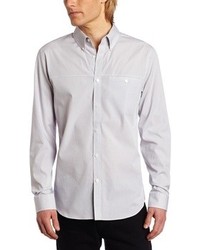 Calvin Klein Slim Fit Gingham Button Front Shirt