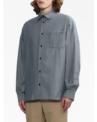 A.P.C. Spread Collar Cotton Shirt