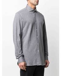 Orian Spread Collar Piqu Shirt