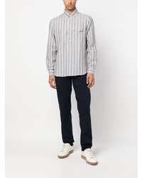 Brunello Cucinelli Stripe Button Up Shirt