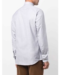 Z Zegna Textured Long Sleeve Shirt