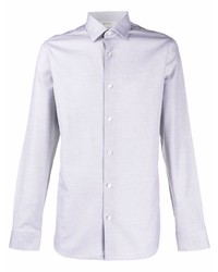 Z Zegna Textured Long Sleeve Shirt