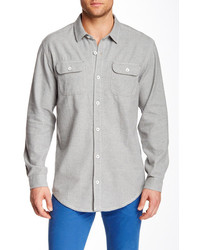 Tommy Bahama West Shore Flannel Long Sleeve Regular Fit Shirt