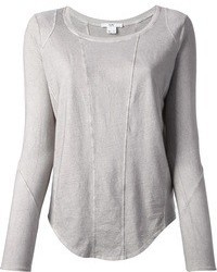 Grey Long Sleeve T-shirt