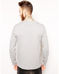 Asos Brand Long Sleeve T Shirt With Scoop Neck