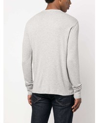 Tom Ford Buttoned Up Long Sleeved T Shirt