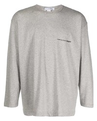 Comme Des Garcons SHIRT Comme Des Garons Shirt Oversized Logo Print Long Sleeve Top