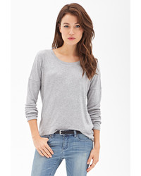 Forever 21 Contemporary Drop Sleeve Knit Tee