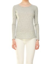 Max Studio Double Knit Long Sleeved Tee
