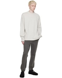 Han Kjobenhavn Gray Cotton Long Sleeve T Shirt