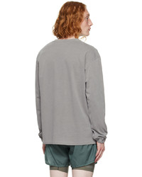 Satisfy Gray Dermapeace Long Sleeve T Shirt