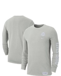 Nike Gray Ohio State Buckeyes 2 Hit Long Sleeve T Shirt At Nordstrom