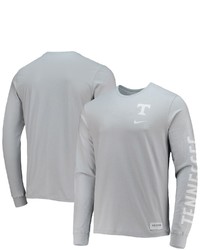 Nike Gray Tennessee Volunteers 2 Hit Long Sleeve T Shirt At Nordstrom