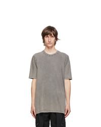 11 By Boris Bidjan Saberi Grey Acid Long Sleeve T Shirt