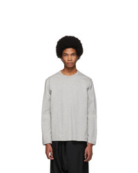 Comme Des Garcons SHIRT Grey Forever Long Sleeve T Shirt