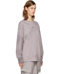 A-Cold-Wall* Grey Long Sleeve Signature T Shirt