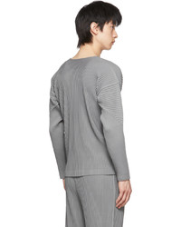 Homme Plissé Issey Miyake Grey Monthly Color February T Shirt