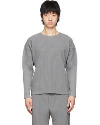 Homme Plissé Issey Miyake Grey Monthly Color February T Shirt