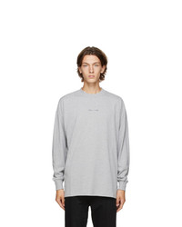 1017 Alyx 9Sm Grey Visual Long Sleeve T Shirt