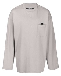 ZZERO BY SONGZIO Logo Patch Long Sleeved T Shirt