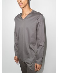 Zimmerli Long Sleeve Cotton T Shirt