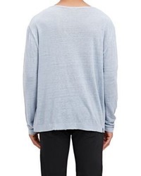 Massimo Alba Long Sleeve T Shirt Grey