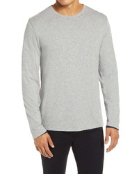 Vince Slim Fit Double Layer Long Sleeve T Shirt