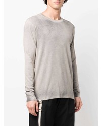 Thom Krom Stretch Long Sleeve T Shirt