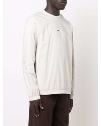 Nike Swoosh Logo Detail Long Sleeved T Shirt