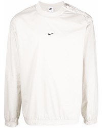 Nike Swoosh Logo Detail Long Sleeved T Shirt