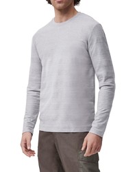 French Connection Textured Stripe Long Sleeve T Shirt