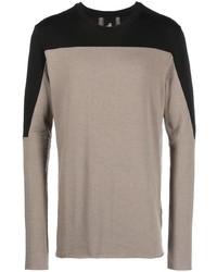 Thom Krom Two Tone Long Sleeve T Shirt