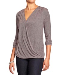 Old Navy Wrap Front Tops