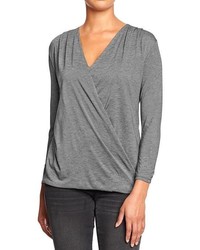 Old Navy Wrap Front Tops