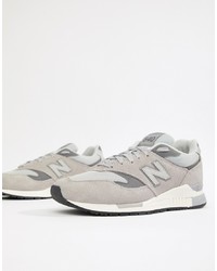 New Balance 840 Trainers In Grey Ml840af