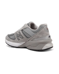 New Balance 990v5 Suede And Mesh Sneakers