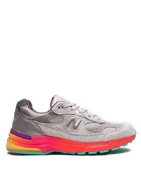 New Balance 992 Made In Usa Grey Multi Sneakers