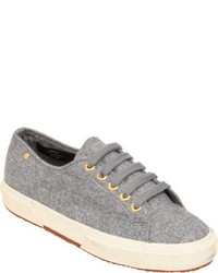The Row Cashmere Low Top Sneakers