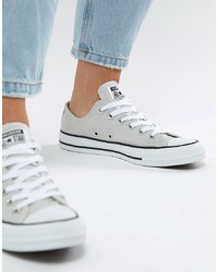Converse Chuck Taylor Low Trainers In Grey