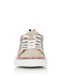 Thom Browne Colorblocked Low Top Sneakers Grey