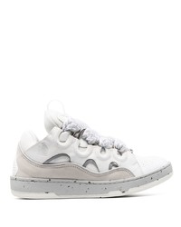 Lanvin Curb Panelled Sneakers