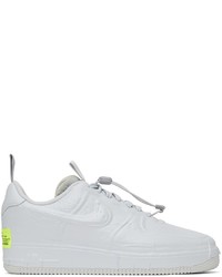 Nike Grey Air Force 1 Experital Sneakers